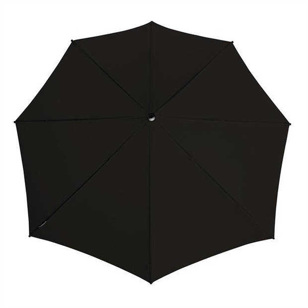 Windproof storm paraplu 100 cm zwart - Paraplu's