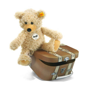 Steiff Slungel-Teddybeer Charly in koffer - 30 cm