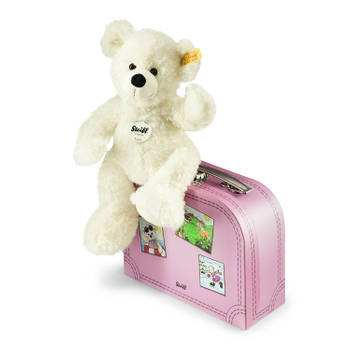 Steiff knuffel in koffer teddybeer Lotte, wit