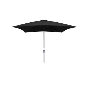 Blokker Garden Impressions - Lotus parasol - 250x250 - zwart aanbieding