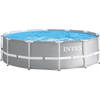 Intex opzetzwembad met pomp 26716GN Prism 366 x 99 cm grijs