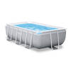 Intex opzetzwembad met pomp 26784GN Prism 300 x 175 cm grijs