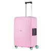 CarryOn Steward TSA koffer - trolley 65cm - vaste sloten - Licht Roze