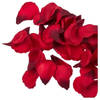 200x Rode bruiloft rozen blaadjes 3 cm - Rozenblaadjes / strooihartjes