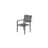Garden Impressions Moon dining fauteuil - carbon black/ antraciet