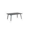 Garden Impressions - Indiana tafel -170x100xH72 - carbon black