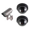 Dummy beveiligingscamera set met LED lampjes - Dummy beveiligingscamera