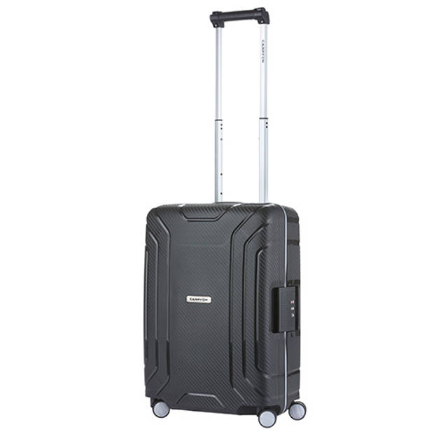 CarryOn Steward TSA kofferset - 3 delige trolleyset - met vaste sloten - Zwart