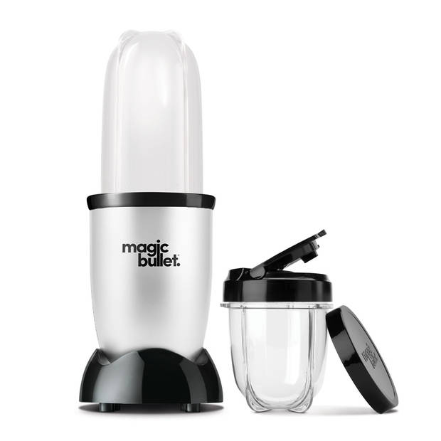 Magic Bullet Original - Blender - Incl. To Go Bekers - met Digitaal Receptenboek - Zilver