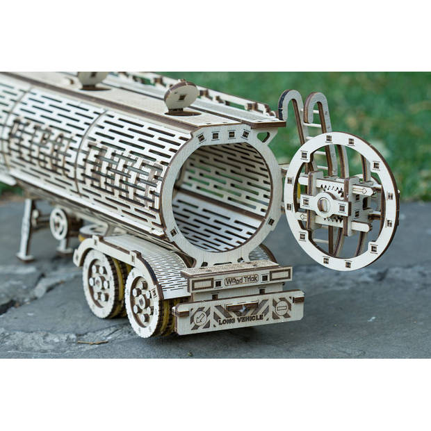Wood Trick Tank Trailer - Uitbreiding Set voor Truck - Houten Modelbouw