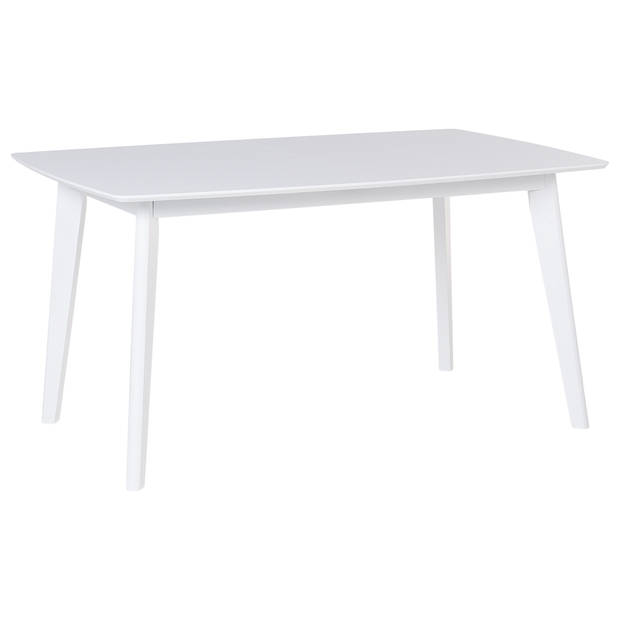 Beliani SANFORD - Eettafel-Wit-MDF