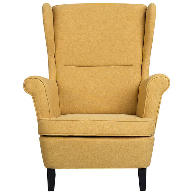 Beliani ABSON - Fauteuil-Geel-Polyester