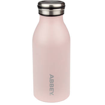 Abbey dubbelwandige thermosfles Victoria roze 0,35 Liter