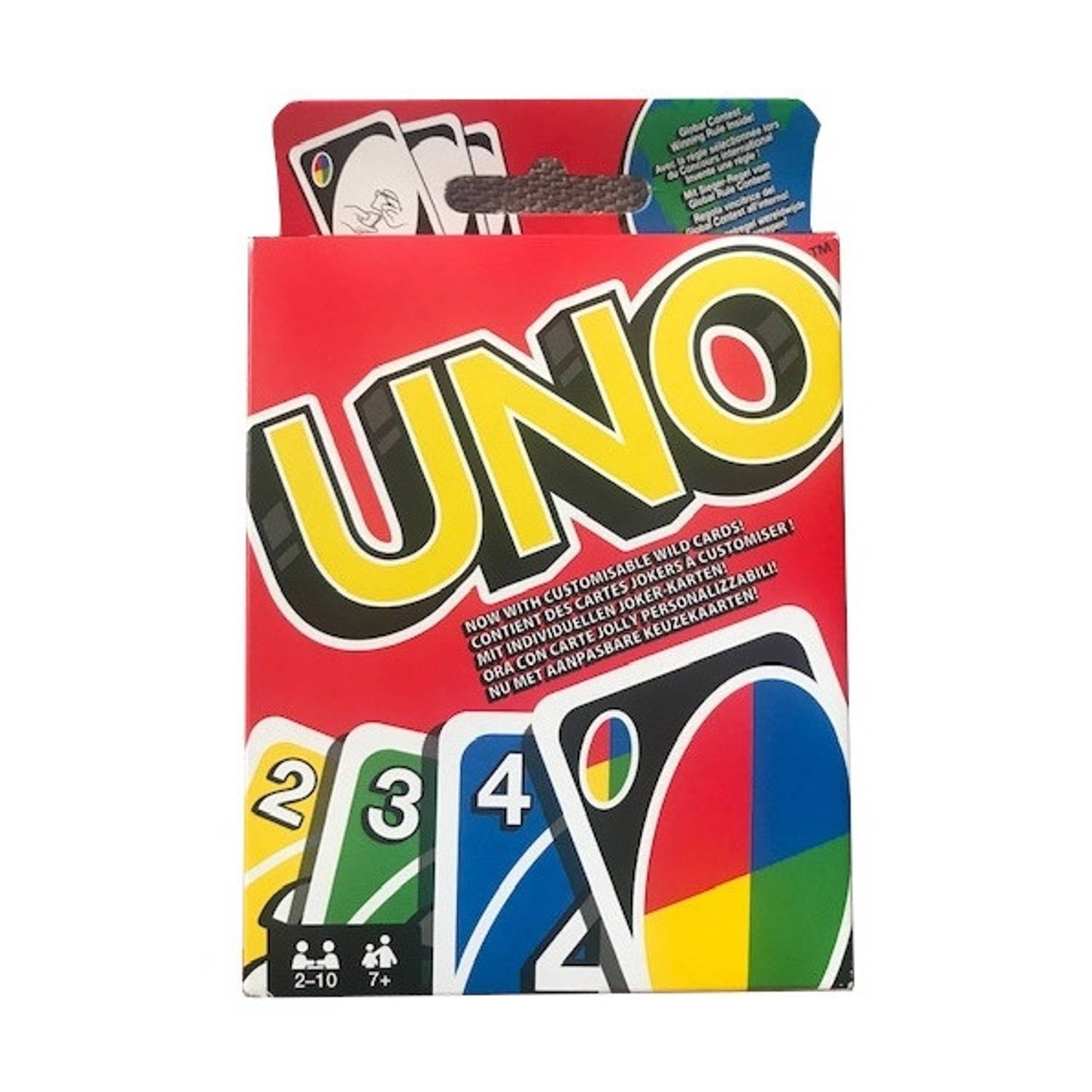 Kaartspellen Mattel UNO kaartspel