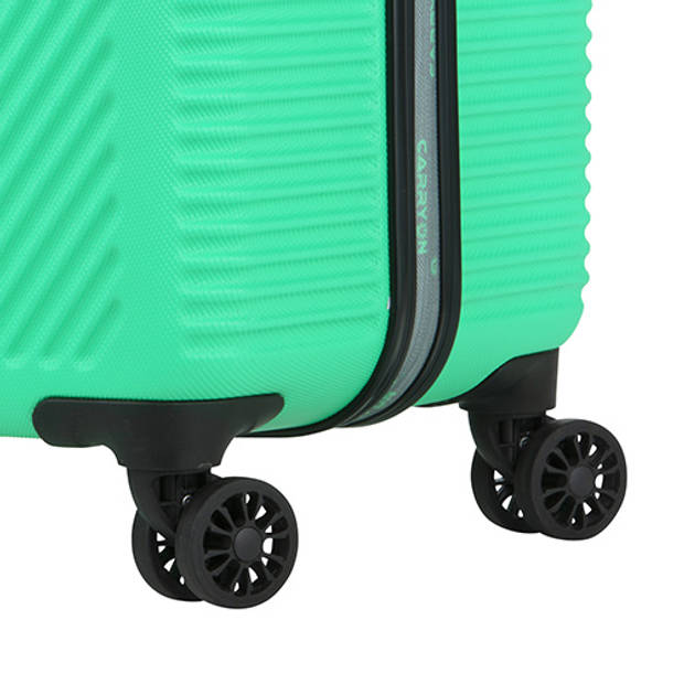 CarryOn Connect TSA Kofferset - Trolleyset 2-delig - OKOBAN en Orginaser - Groen