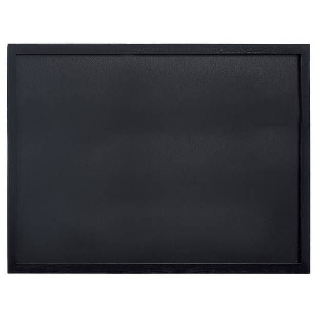 Securit krijtbord Woody zwart ft 60 x 80 cm
