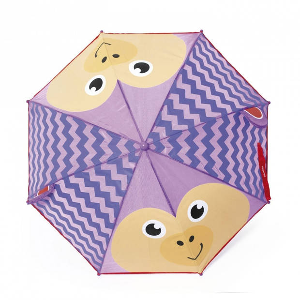 Fisher-Price paraplu Aap paars 80 cm