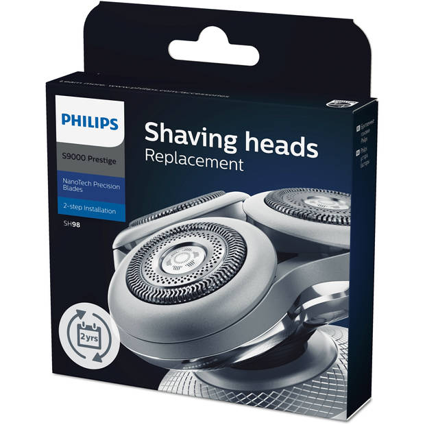 Philips scheerkoppen Shaver S9000 Prestige SH98/80 - grijs
