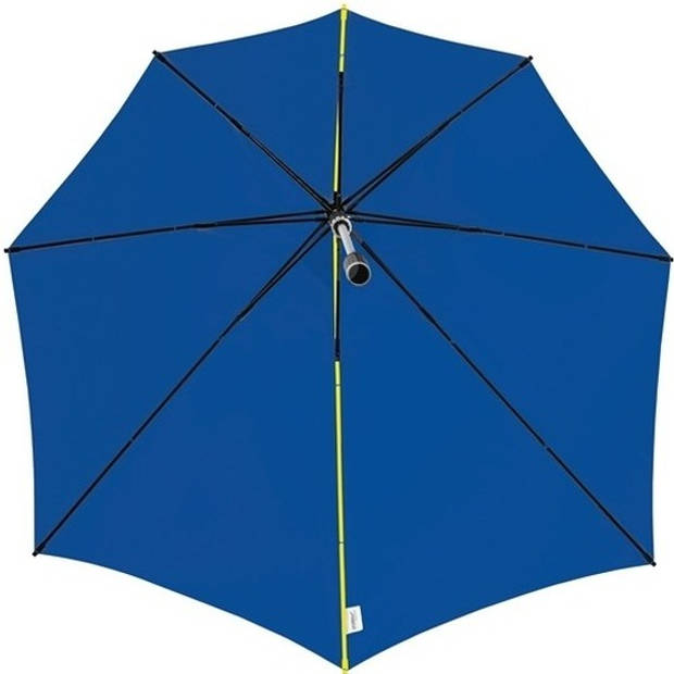 Windproof storm paraplu 100 cm kobaltblauw - Paraplu's