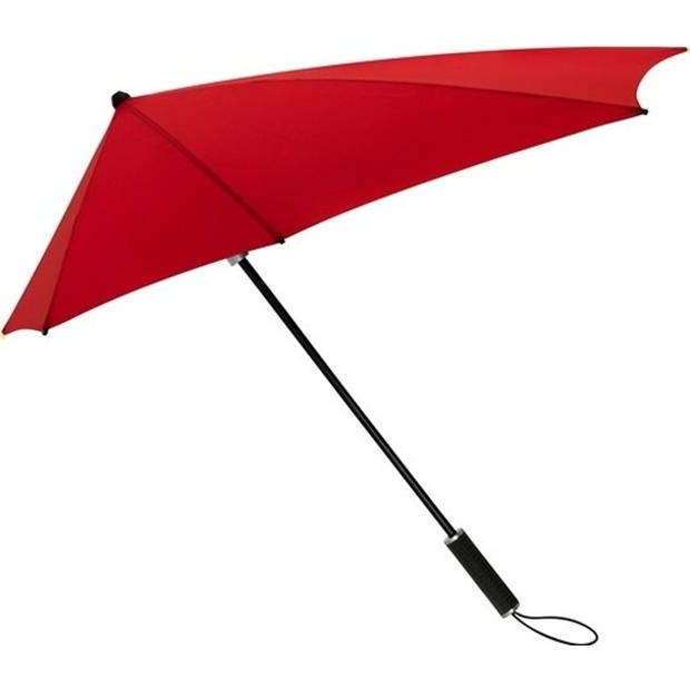 Windproof storm paraplu 100 cm rood - Paraplu's