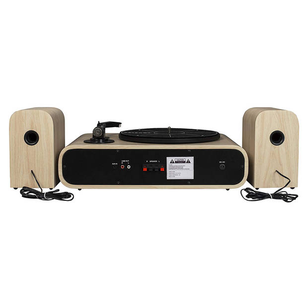 Crosley Gig Bluetooth Platenspeler - met Externe Speakers - 33 1/3, 45 RPM