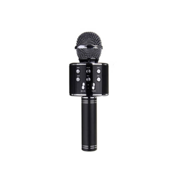 Karaoke microfoon - Zwart - Geschikt voor heel veel zangplezier