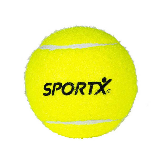 SportX Tennisballen in koker geel 3 stuks