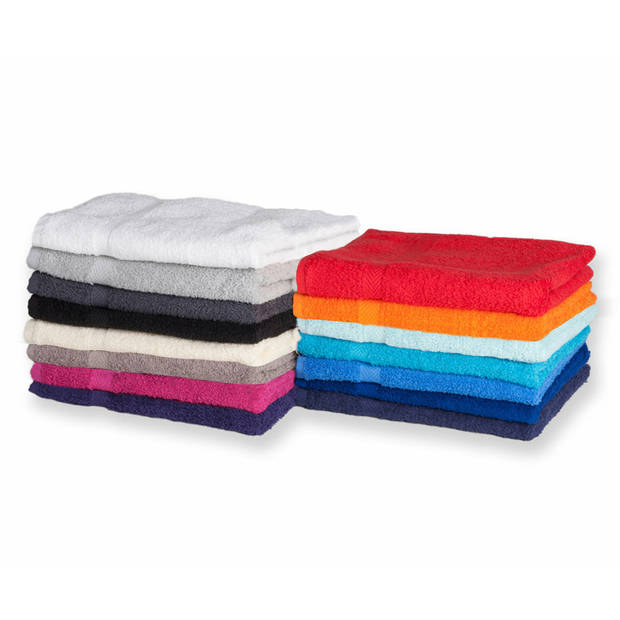 Towelcity Luxe badhanddoek - wit - 50 x 90 cm - 550 grams - Badhanddoek