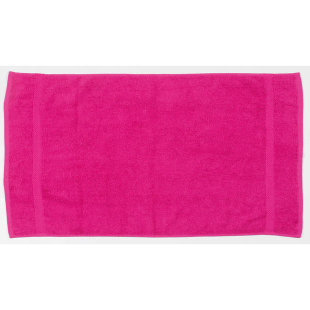 Towelcity Luxe badhanddoek - fuchsia roze - 50 x 90 cm - 550 grams - Badhanddoek