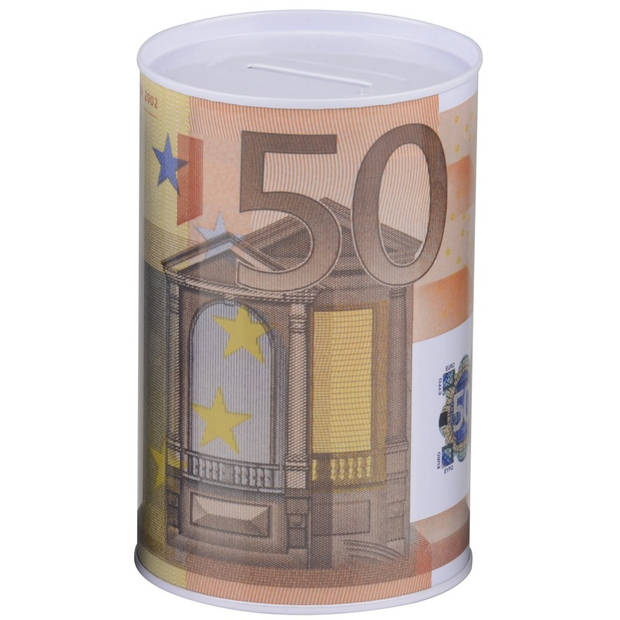50 euro biljet spaarpotje 8 x 13 cm - Spaarpotten