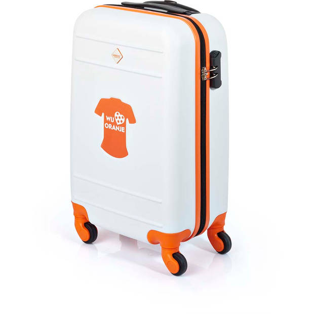 Princess Traveller Oranje koffer - ABS - S
