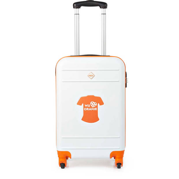 Princess Traveller Oranje koffer - ABS - S