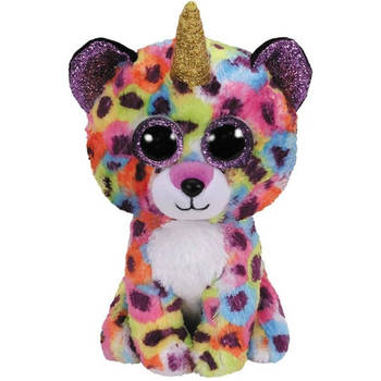 Ty Beanie Boos's knuffelluipaard Giselle multicolor 15 cm