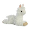 Aurora knuffel Mini Flopsie alpaca 20,5 cm wit