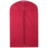2x Beschermhoes voor kleding rood 100 x 60 cm - Kledinghoezen
