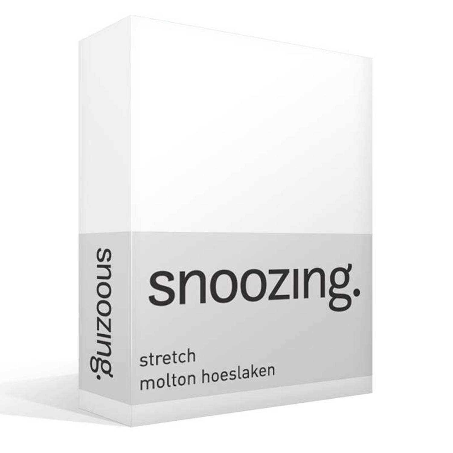 Snoozing stretch molton hoeslaken