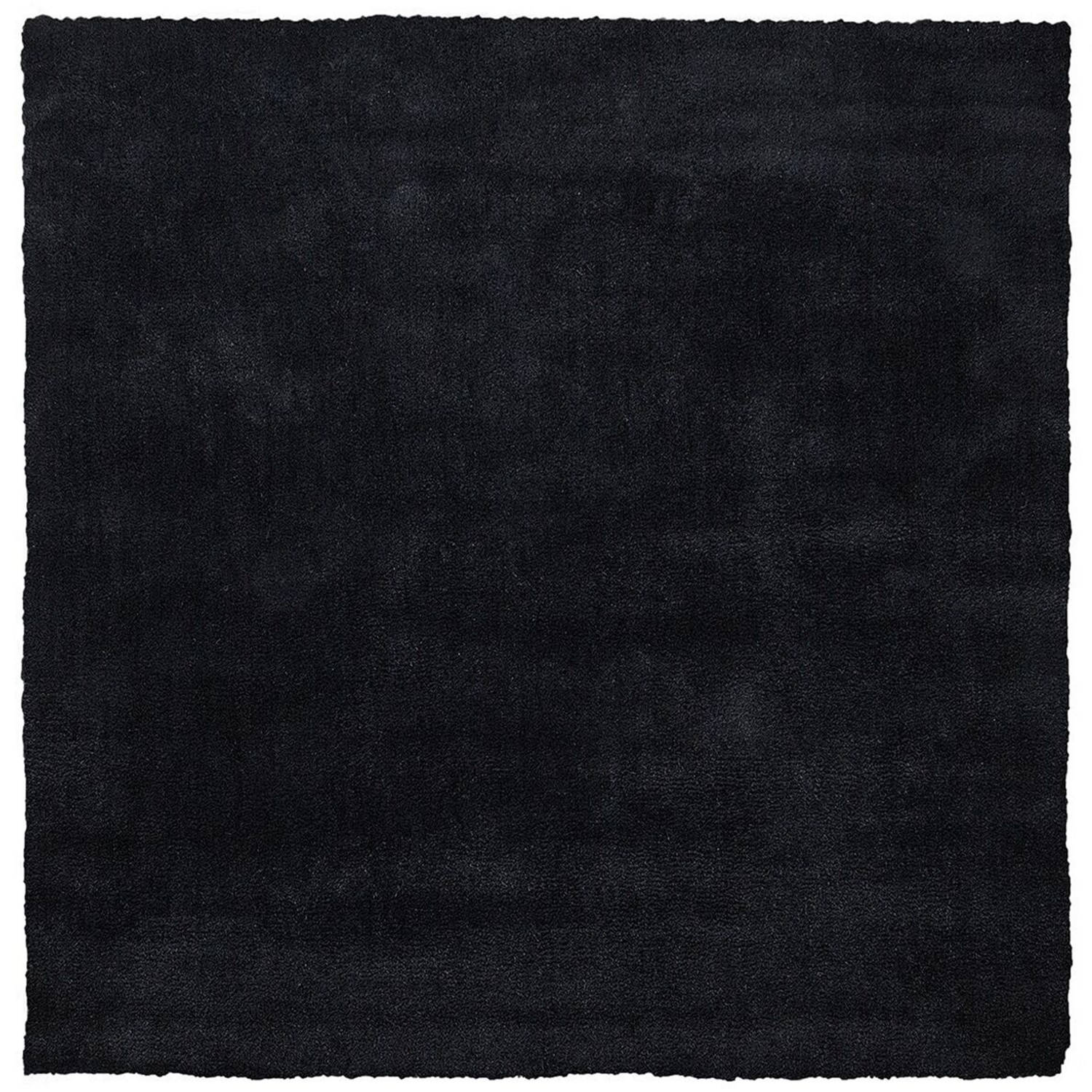 Beliani DEMRE Vloerkleed Zwart Polyester 80 x 150 cm