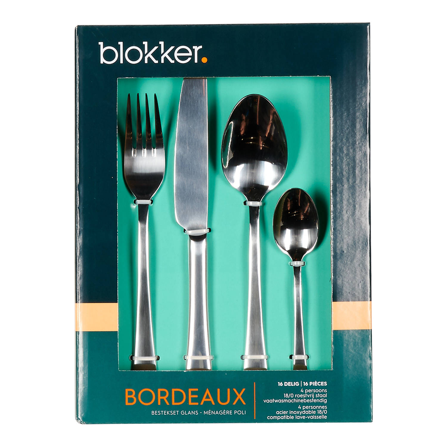 Blokker Bordeaux - - 4 persoons glanzend Blokker