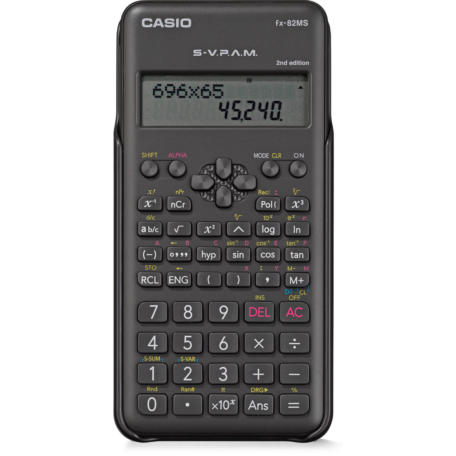 Portret verder factor Casio rekenmachine fx-82MS | Blokker