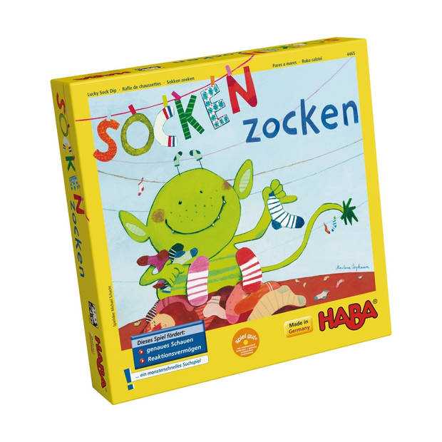 HABA kinderspel Sokken zoeken - 4 jaar+