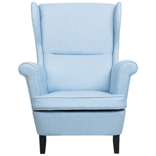 Beliani ABSON - Fauteuil-Blauw-Polyester