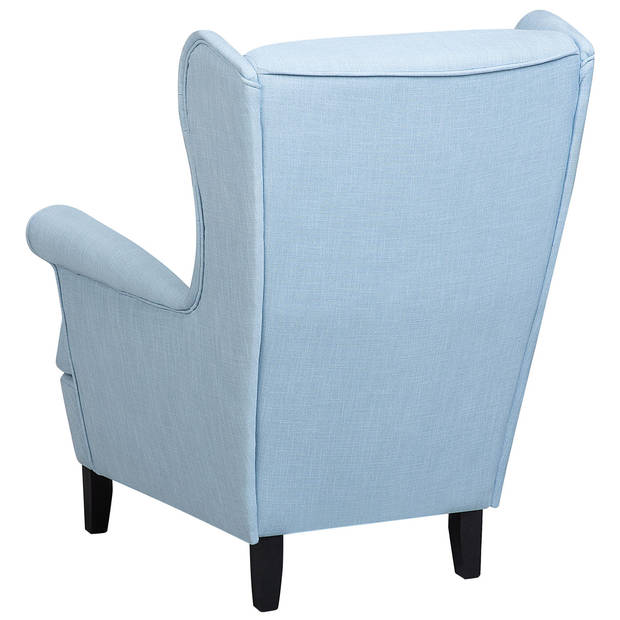 Beliani ABSON - Fauteuil-Blauw-Polyester