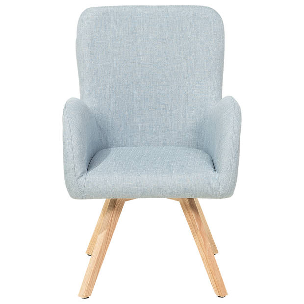 Beliani BJARN - Fauteuil-Blauw-Polyester