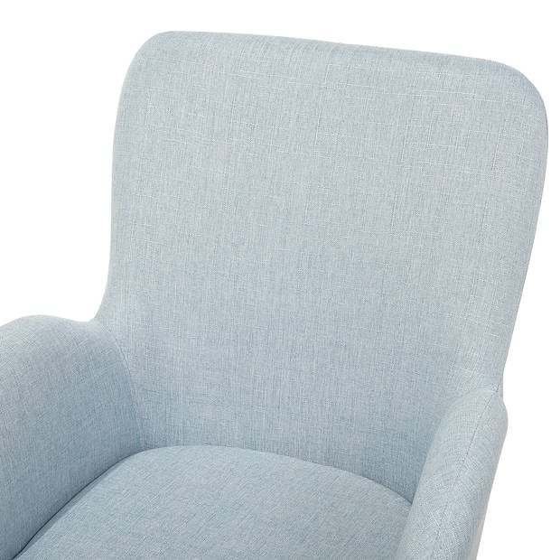 Beliani BJARN - Fauteuil-Blauw-Polyester