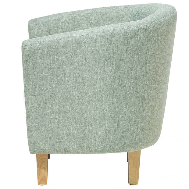 Beliani HOLDEN - Fauteuil-Groen-Polyester