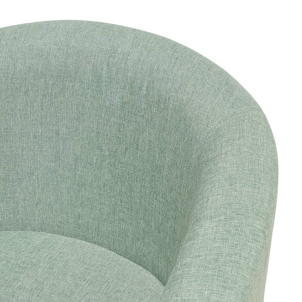 Beliani HOLDEN - Fauteuil-Groen-Polyester