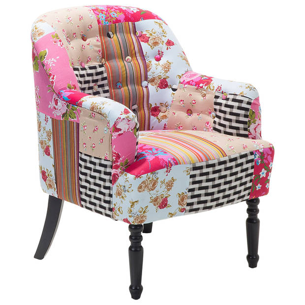 Beliani MANDAL - Fauteuil-Multicolor-Polyester