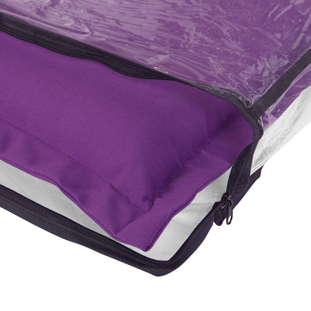 Kopu® Prisma Purple - Comfortabel Bankkussen 150x50 cm - Paars