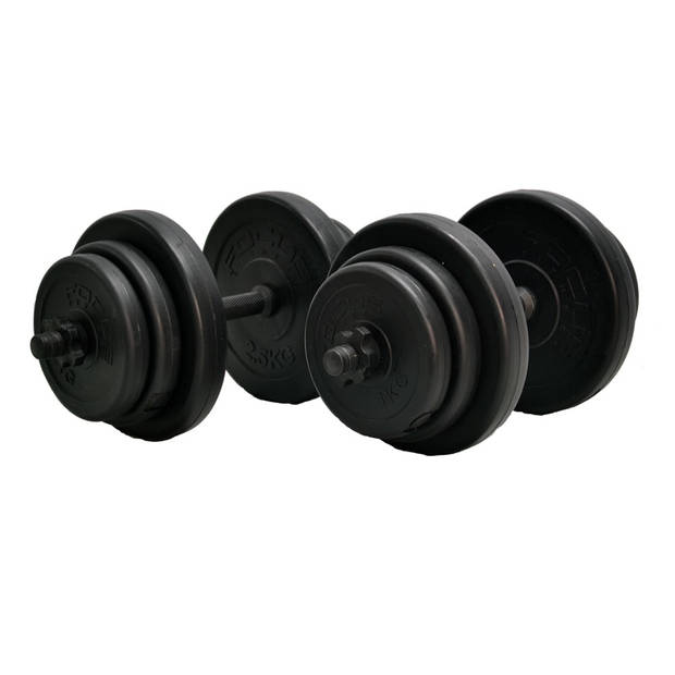 Verstelbare Dumbbellset - Focus Fitness - 20 kg