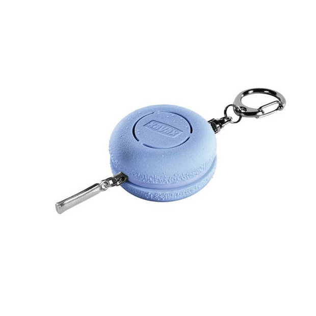 Xavax Mobiele Alarmsirene "Macaron" / met sleutelhanger / blauw
